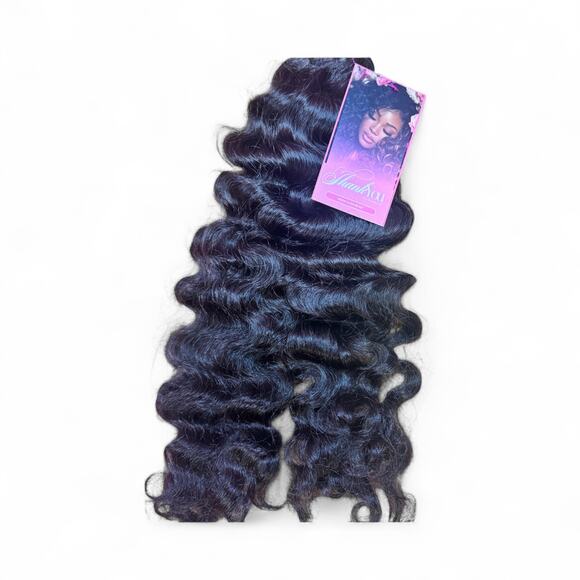 16" Tropical Curl Virgin Human Hair Bundle - Picture 3 of 7